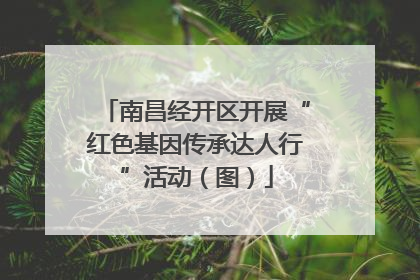 南昌经开区开展“红色基因传承达人行”活动（图）